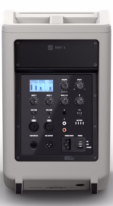 LD Systems ANNY 8 G (rozbalené) - Aktivní reprobox