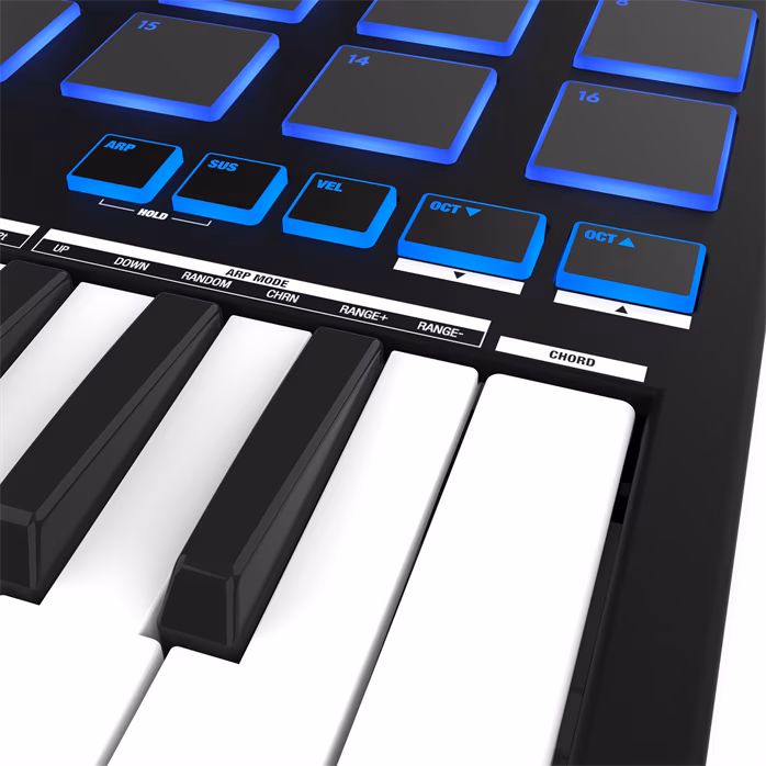 Reloop Keypad Pro - USB/Bluetooth/MIDI kontroler