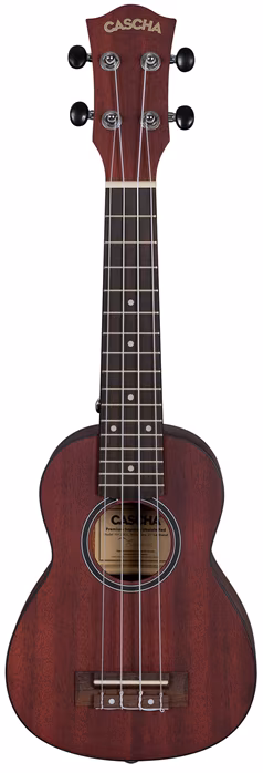 Cascha HH 2263L Soprano Mahogany LH Red - Levoruké akustické ukulele