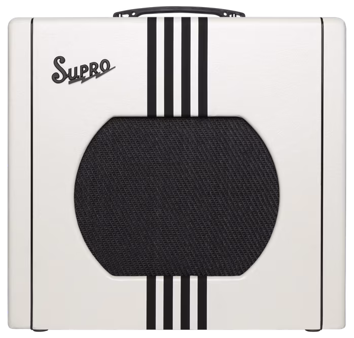 Supro Delta King 12 Ivory Black - Kytarové lampové kombo