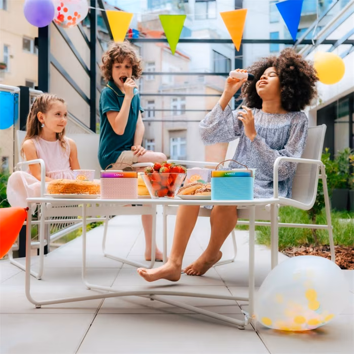 LAMAX KaraokeKid1 Pink (rozbalené) - Bezdrátový přenosný reproduktor
