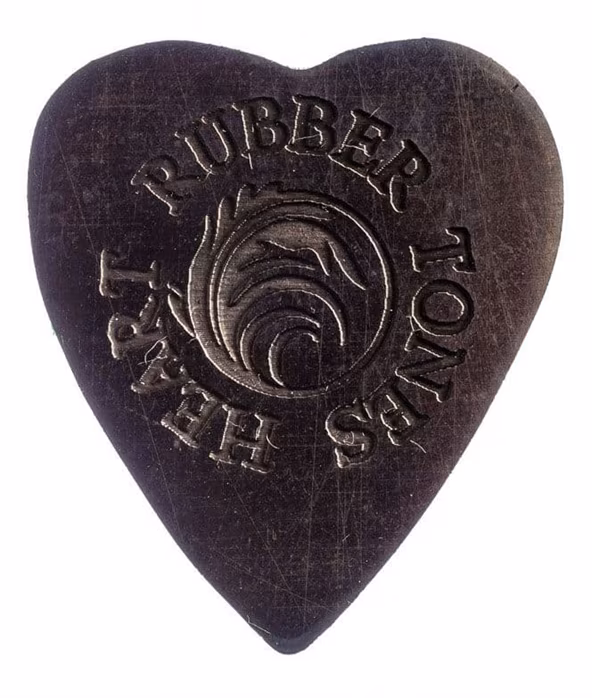 Timber Tones Rubber Tones Heart Black Nitrile  - Trsátko