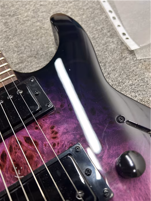 ESP LTD M-200DX NT Purple Burst (poškozené) - Elektrická kytara