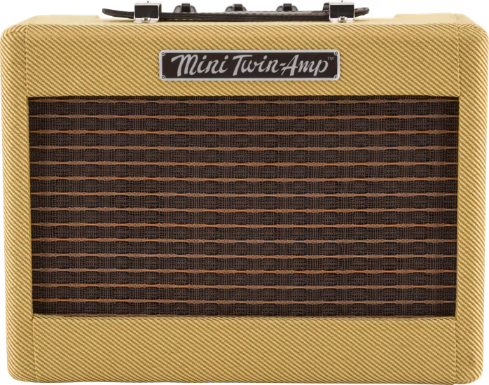 Fender Mini 57 Twin-Amp Tweed - Kytarové tranzistorové kombo