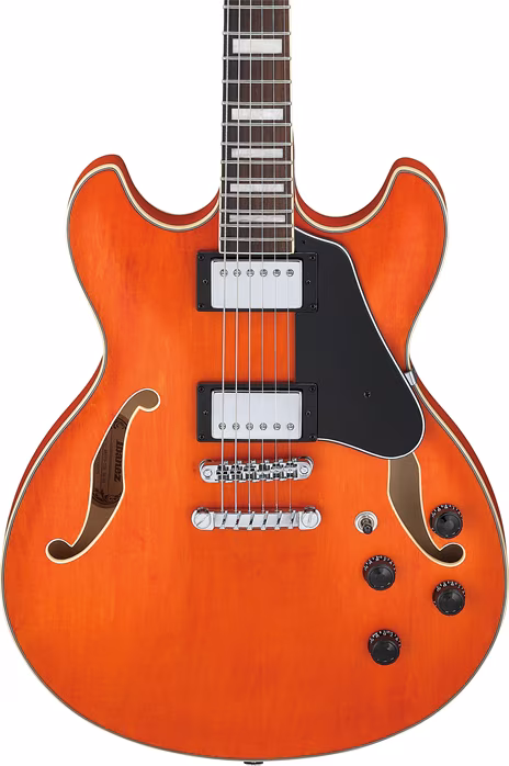 Ibanez AS73 Transparent Tangerine - Semiakustická kytara