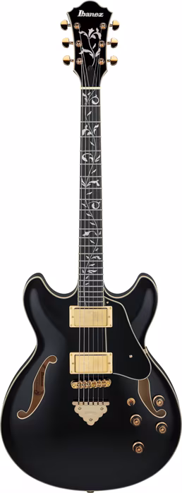 Ibanez AS93SP Black - Semiakustická kytara