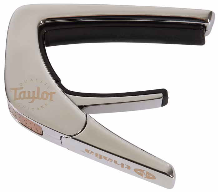 Thalia Taylor Koa Black Logo Chrome - Kapodastr