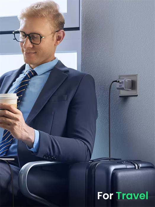 Ugreen 35042 Nexode S 65 W USB-A+2*USB-C GaN Rychlonabíječka - Nabíječka