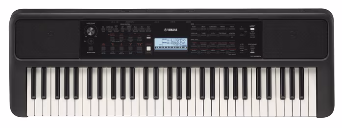 Yamaha PSR-E383 (použité) - Klávesy s dynamikou úhozu