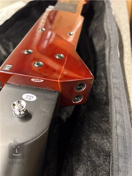 Stagg EDB-3/4 DBR (poškozené) - Elektrický kontrabas