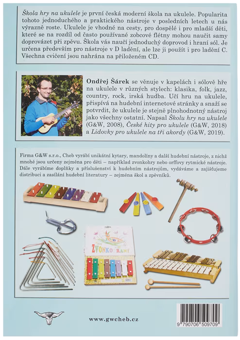 KN Škola hry na ukulele - Ondřej Šárek - Škola hry na ukulele