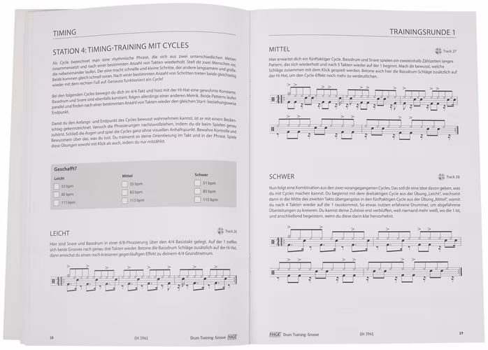 MS Drum Training Groove - Škola hry na bicí