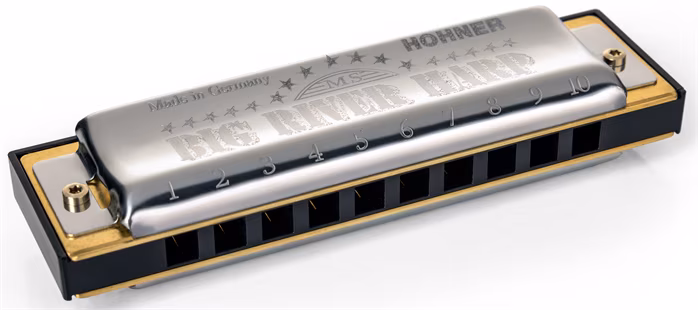 Hohner Big River Harp A-major - Foukací harmonika