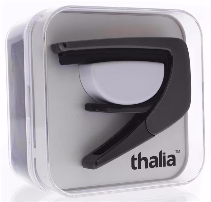 Thalia Shell Collection Ebony Inked Black Chrome - Kapodastr