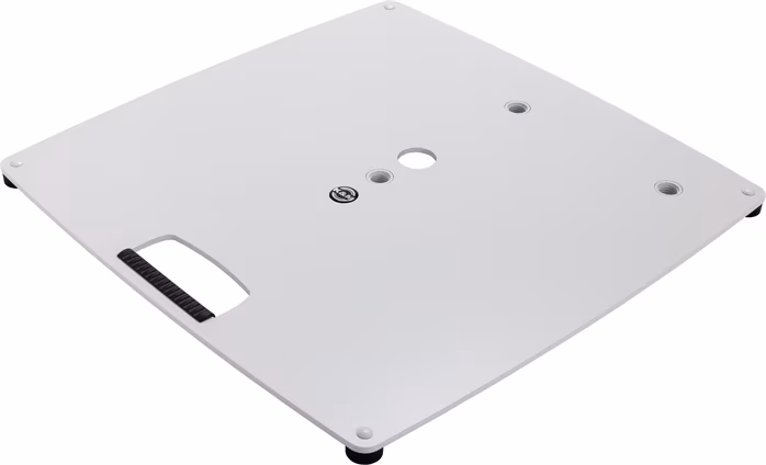 K&M 26716 Base plate L (3 x M20) White - Stojanová deska
