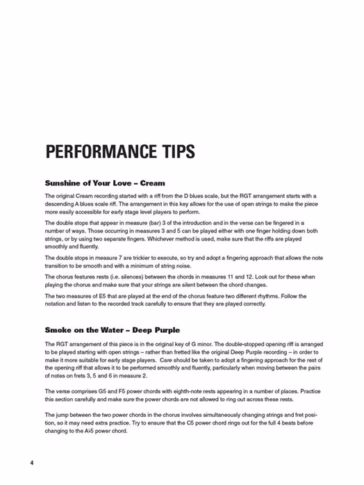 MS Graded Guitar Songs - Noty pro kytaru
