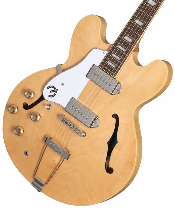 Epiphone Casino LH Natural - Levoruká semiakustická kytara
