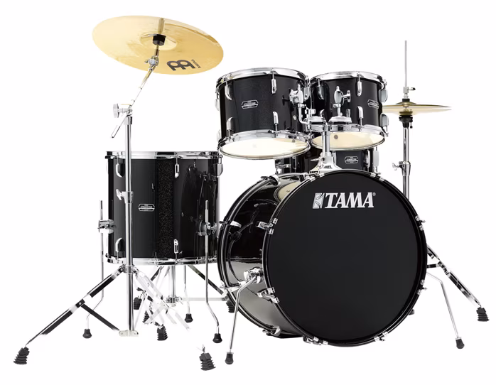 Tama StageStar Black Night Sparkle Rock Set - Bicí souprava