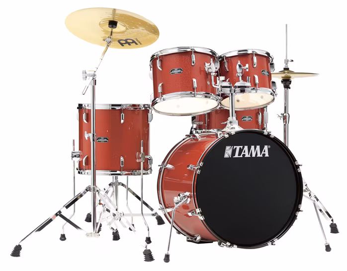Tama StageStar Candy Red Sparkle Studio Set - Bicí souprava