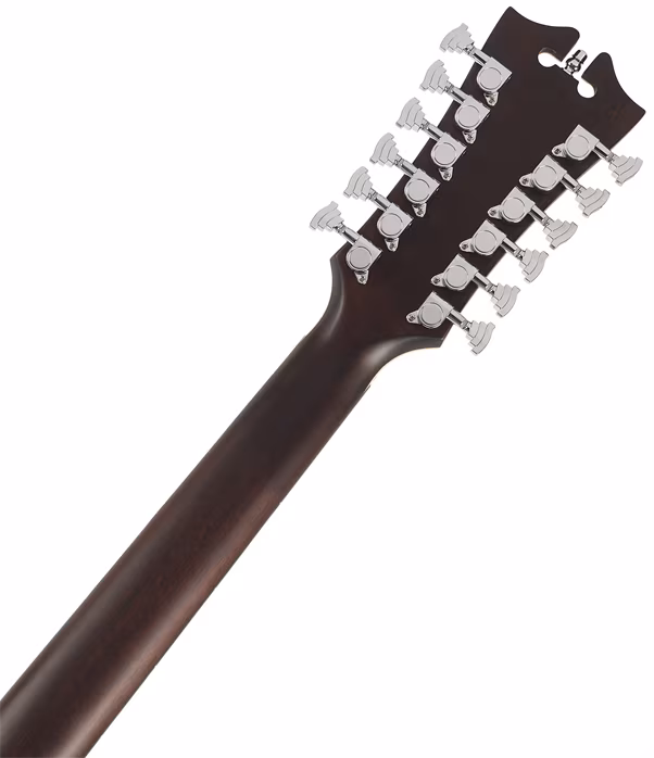 D'Angelico Premier Fulton LS Mahogany Satin - Dvanáctistrunná elektroakustická kytara