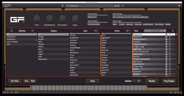 GFORCE impOSCar3 - Software
