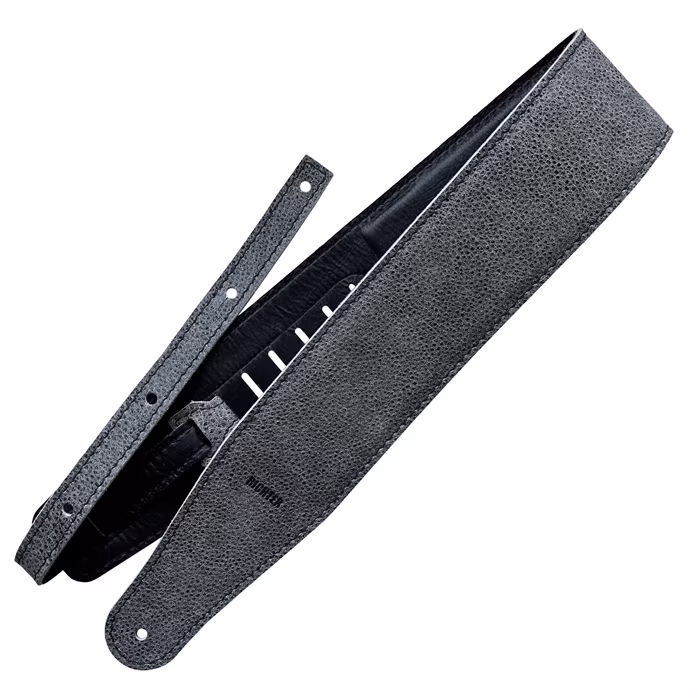 Richter Raw III Pad Nappa Grey - Kytarový popruh