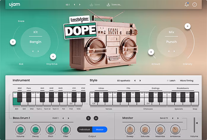 UJAM DOPE 2 - Software