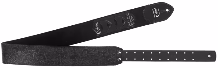 Furch Ornate Embossed Leather Strap - Kytarový popruh