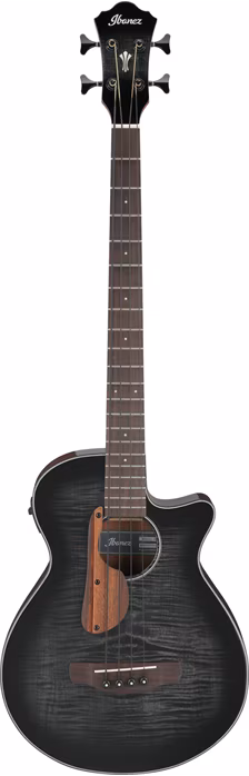 Ibanez AEGB25E Transparent Black - Elektroakustická baskytara