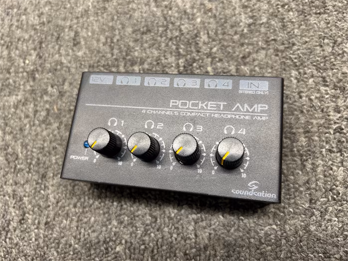 Soundsation POCKET-AMP (použité) - Sluchátkový zesilovač