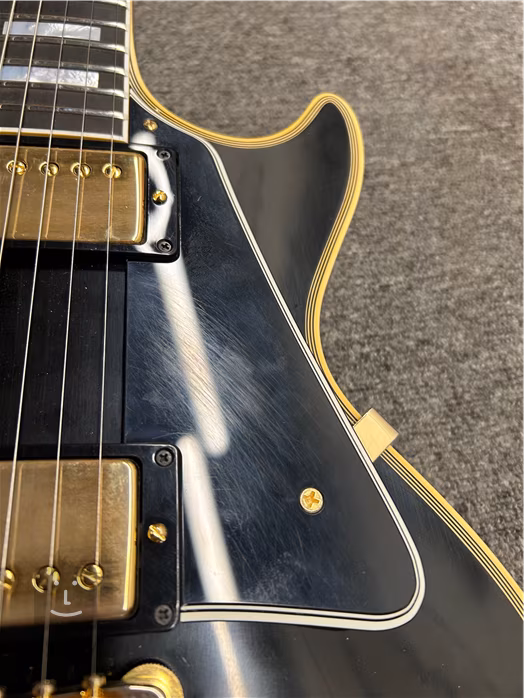 Gibson Custom Shop 1957 Les Paul Custom Reissue 2-Pickup VOS Ebony (použité) - Elektrická kytara
