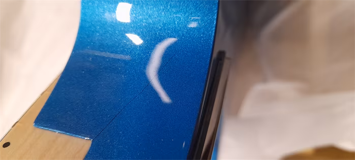 Ibanez RG550 Electric Blue (poškozené) - Elektrická kytara