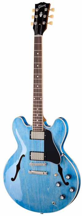 Gibson ES-335 Ocean Blue - Semiakustická kytara