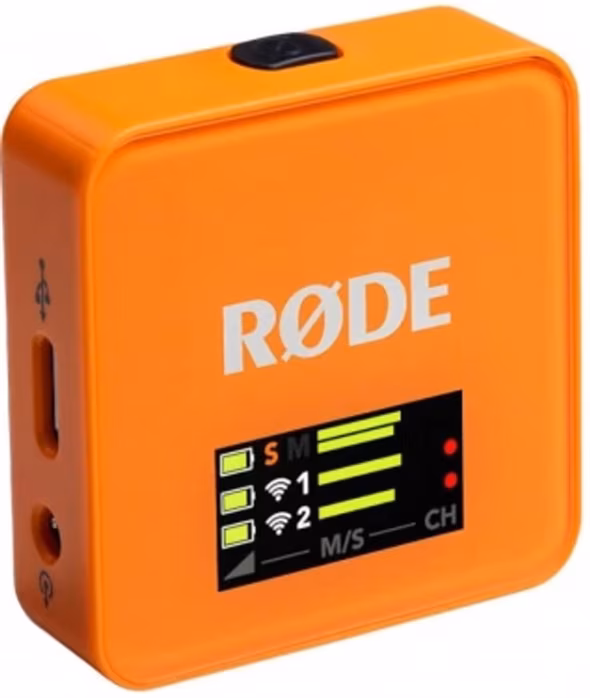 Rode Wireless GO Gen 3 - Orange - Duální bezdrátový set