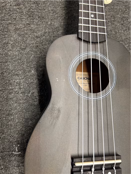 Cascha HH 3960 Soprano Ukulele Black Set (použité) - Akustické ukulele