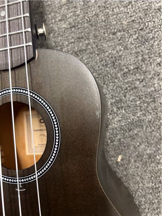 Cascha HH 3960 Soprano Ukulele Black Set (použité) - Akustické ukulele