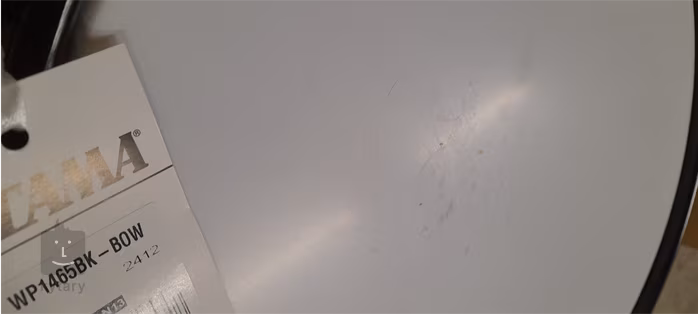 Tama 14" x 6,5" Woodworks Black Oak Wrap Snare Drum (použité) - Snare bubínek