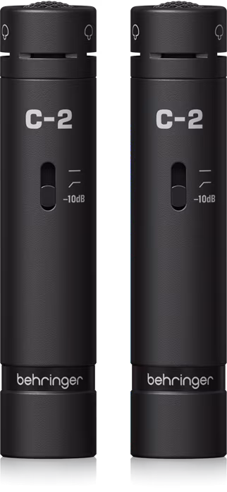 Behringer C-2 Stereoset Dark Edition - Kondenzátorový mikrofon - stereo pár