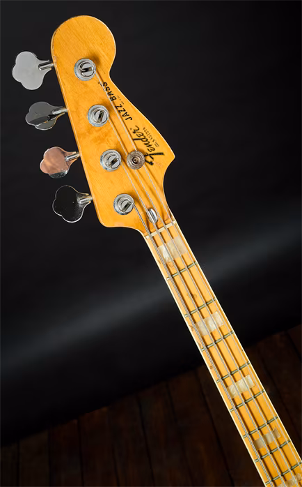 Fender 1980 Jazz Bass Wine Red - Elektrická baskytara