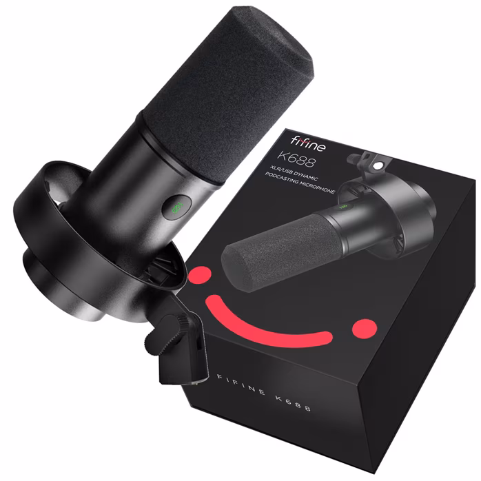 Fifine K688 - USB dynamický mikrofon