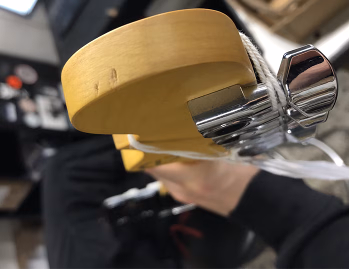 G&L Tribute Doheny 3-Tone Sunburst RW (použité) - Elektrická kytara