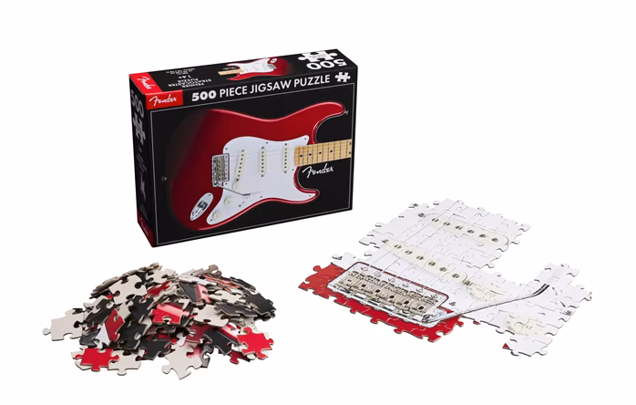 Fender 500-Piece Stratocaster Puzzle - Puzzle