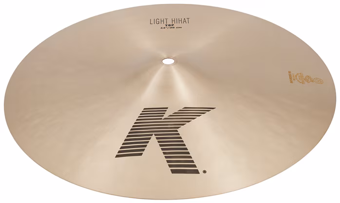 Zildjian 14" K Light HiHat – Top - Vrchní činel hi-hat