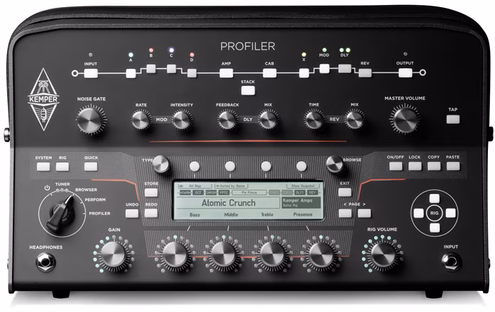 Kemper Profiler Head MK2 + Remote MK2 - Kytarový multiefekt