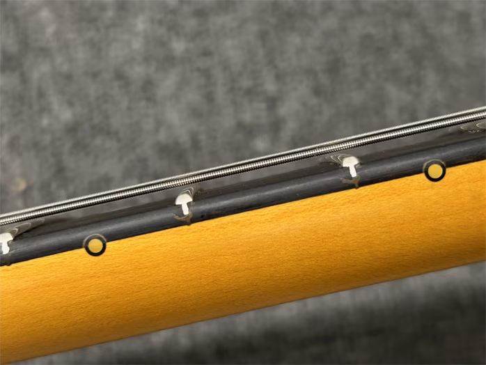 Fender American Ultra II Stratocaster HSS EB TXT (poškozené) - Elektrická kytara