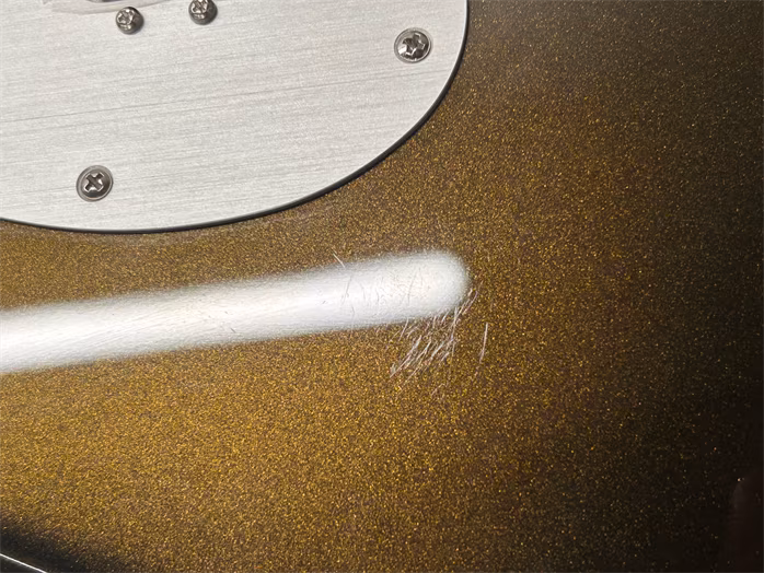 Fender American Ultra II Stratocaster HSS EB TXT (poškozené) - Elektrická kytara