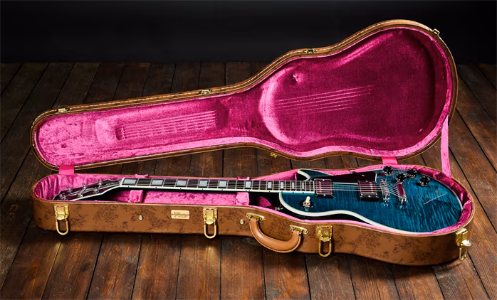 Gibson Custom Shop 2017 Les Paul Custom Figured PSL - Elektrická kytara