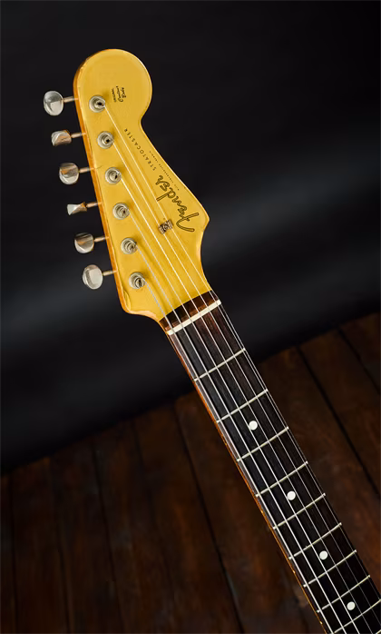 Fender 1994 Anniversary ST62-65AS Photo Flame MIJ - Elektrická kytara