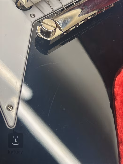 Epiphone Kirk Hammett 1979 Flying V Ebony (použité) - Elektrická kytara