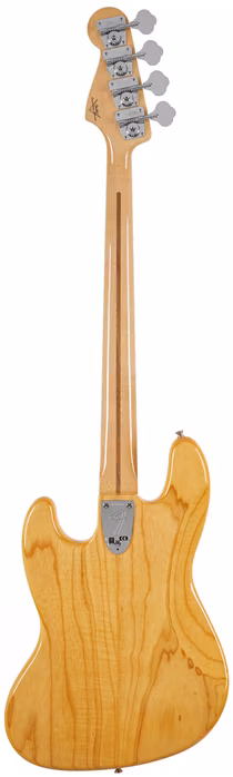 Fender Custom Shop 75 Jazz Bass NOS Aged Natural - Elektrická baskytara